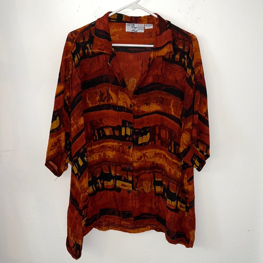 Vintage button up shirt